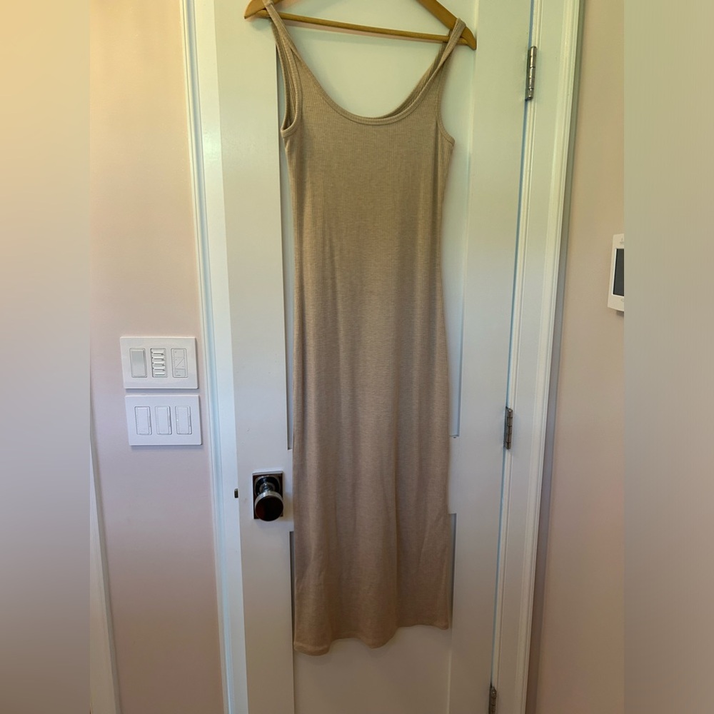 Z Supply tan/light brown tank dress. Size S. NWT